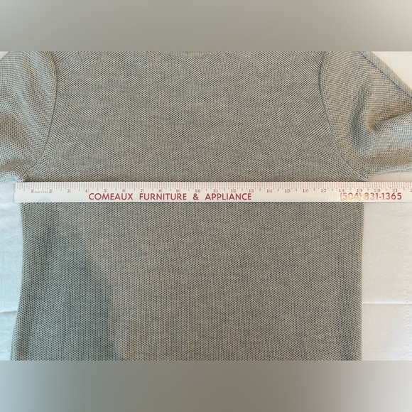 Scotch & Soda LIGHT GREY Textured Crewneck Sweater Pull Over Size M - Picture 5 of 11
